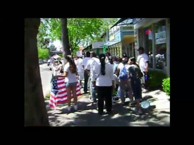 People walking on streets