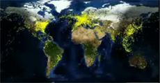 Flight Pattern Timelapse