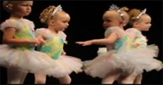 Dancers Fight at Recital