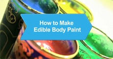How to Make Edible Body Paint